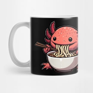 Ramen time for the axolotl Mug